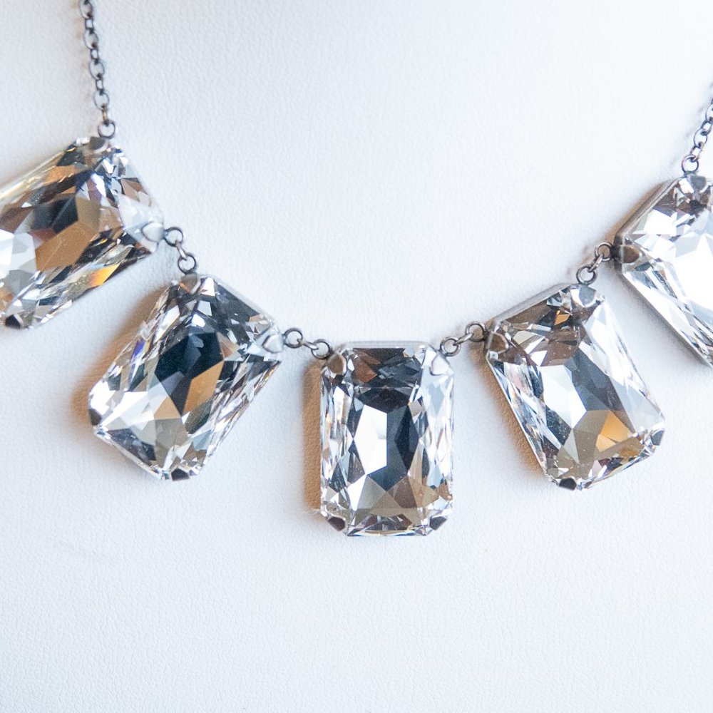 Aspire Necklace Touchstone Crystal made by Swarovski* RARE FIND